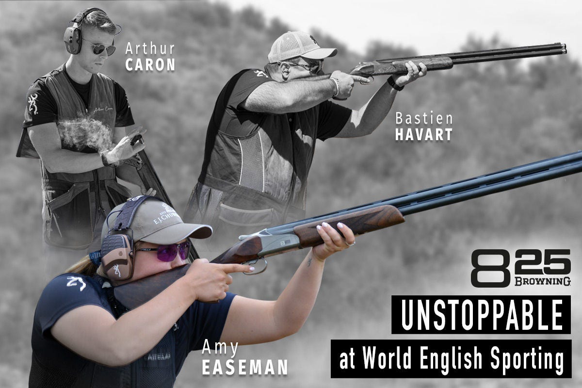 Le Browning 825 remporte son premier titre mondial !